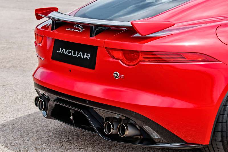 Jaguar F‑Type SVR Coupe: буря эмоций