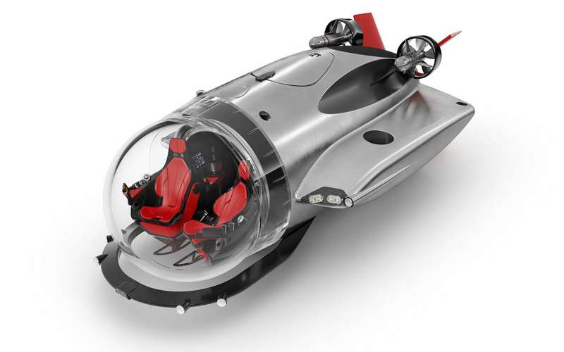 Появился первый подводный спорткар