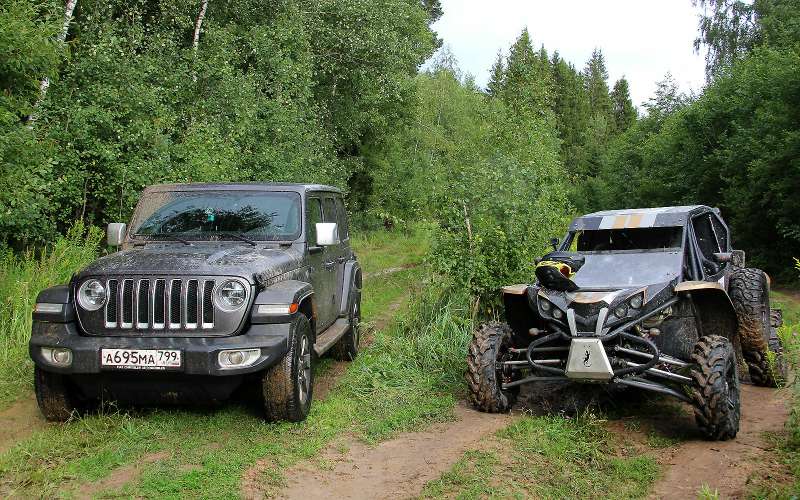 Jeep Wrangler — Багги Суперспорт: что русский монстр показал американцу