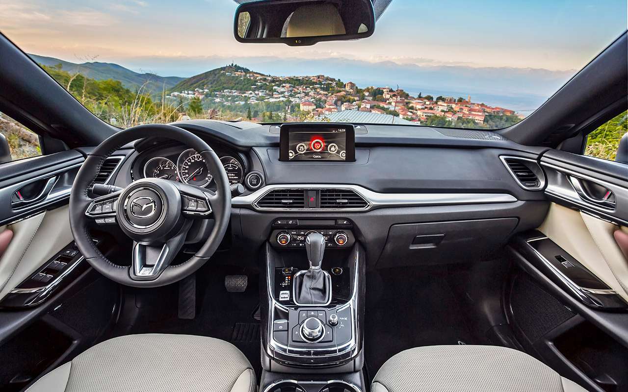Тест-драйв нового кроссовера Mazda CX-9: сядут все! — фото 823760