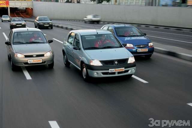 Тест Lada Kalina, Renault Logan, Chevrolet Aveo. Кому на Руси хорошо? — фото 57677