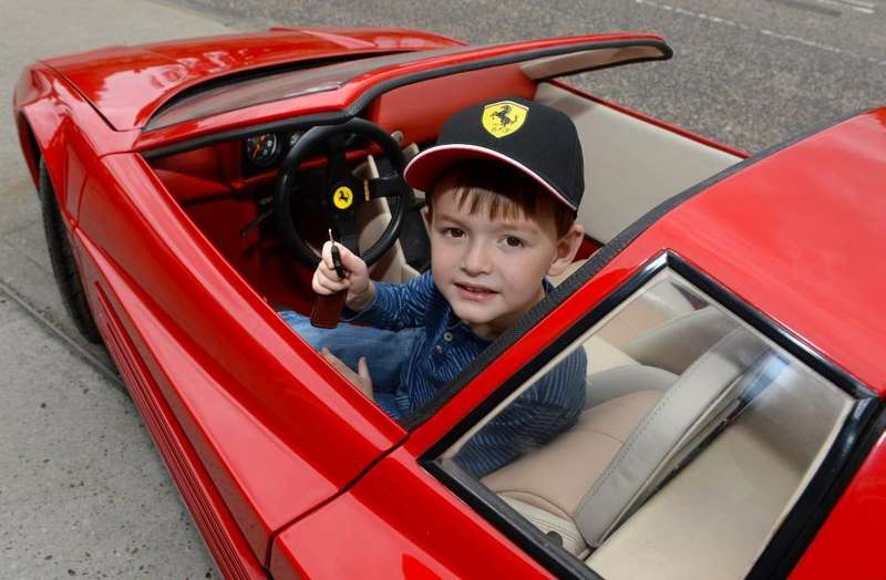 Самый дорогой в мире детский автомобиль выставлен на продажу