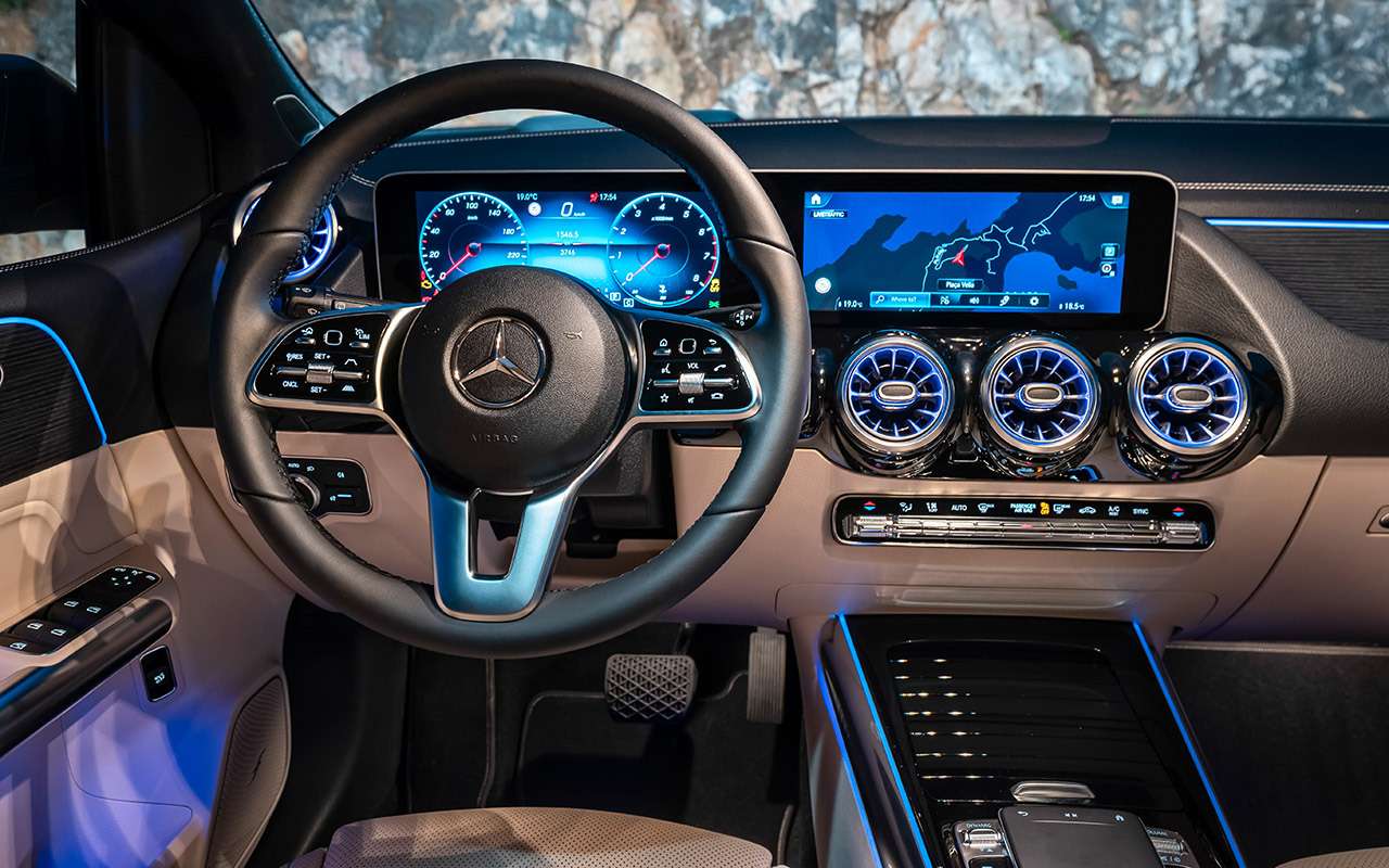 Новый Mercedes-Benz B‑класса: его научили угадывать настроение водителя