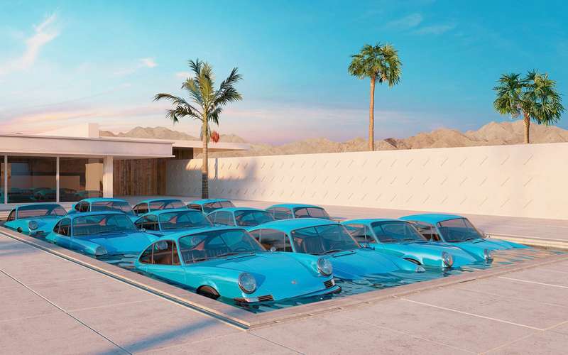 Странно и невероятно: сюрреалистичный мир Porsche