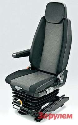 В качестве дополнительного оборудования предлагают подрессоренное сиденье с регулировкой в зависимости от веса водителя. 