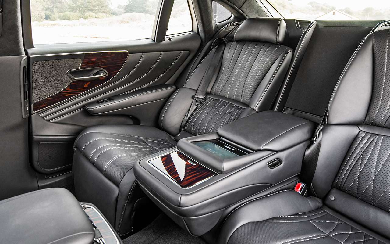 Новый Lexus LS — тест-драйв ЗР — фото 812435
