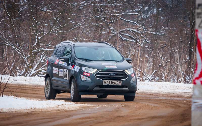 Ford Ecosport на ралли МАДИ: 300 километров по скользкой дорожке