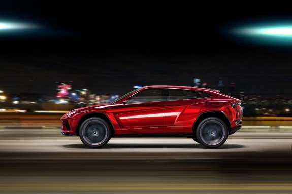 Lamborghini Urus Concept side view