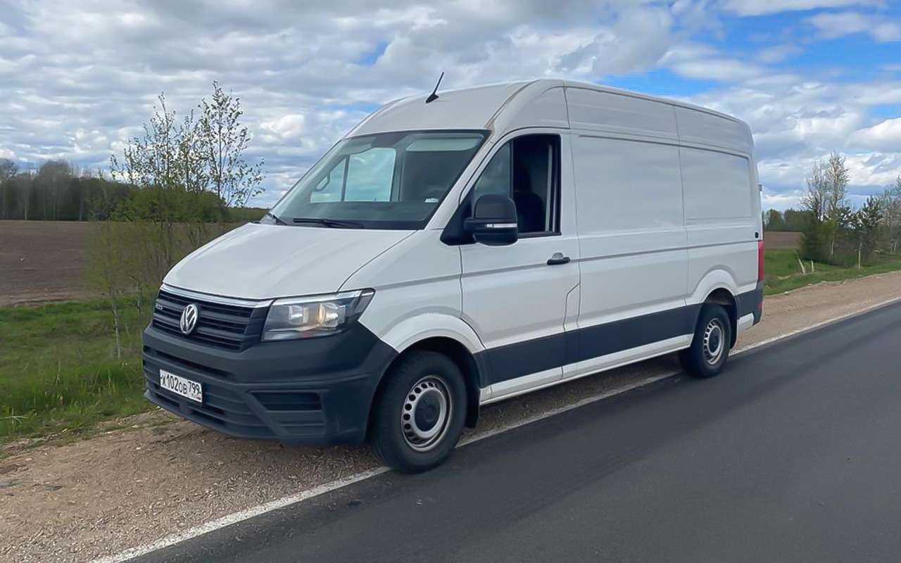 Volkswagen Crafter on a weekly test with our reader — photo 1350415