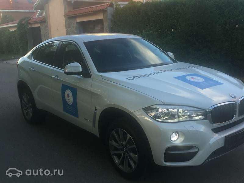 Олимпийский BMW X6 выставили на продажу