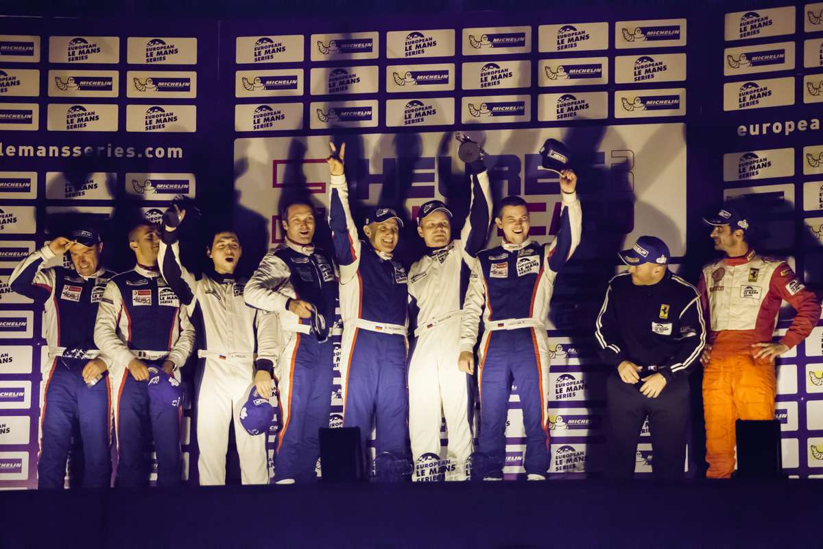 Подиум в категории GTC: 1 место - Кирилл Ладыгин, Виктор Шайтар, Фабио Бабини (SMP Racing), 2 место - Александр Фролов, Дэвид Маркозов, Лука Персиани (SMP Racing), 3 место - Стив Айзи, Седрик Мезар (Scuderia Villorba Corse).