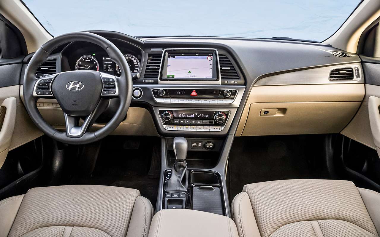 Hyundai Sonata против конкурентов — большой тест ЗР — фото 834873
