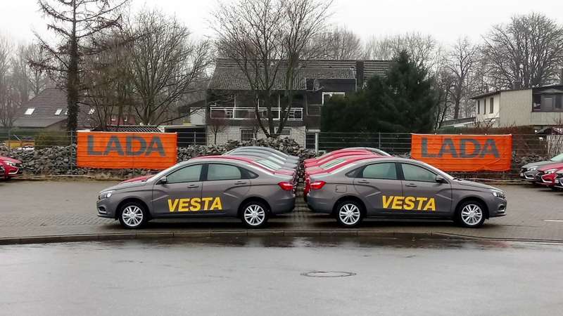 Lada Vesta: начало продаж в Германии