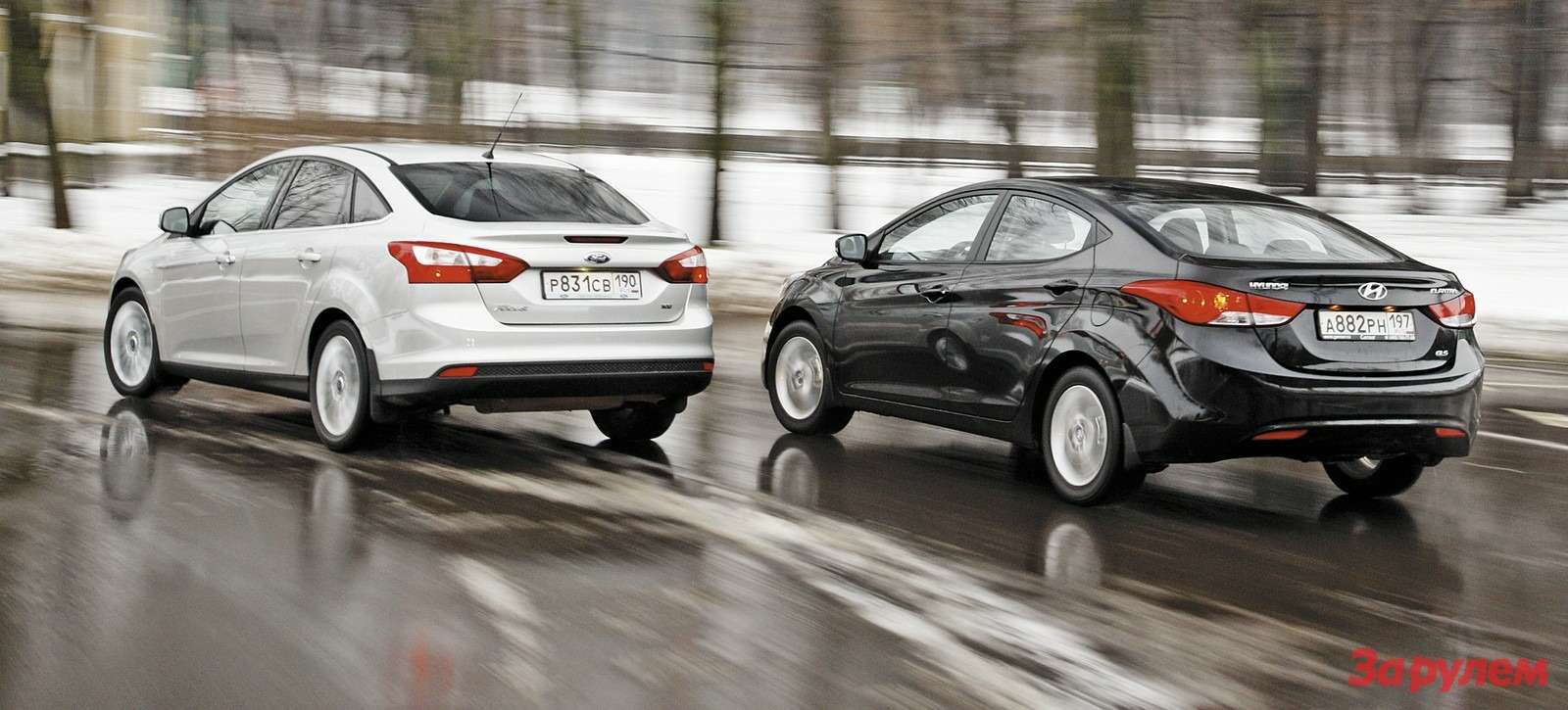 Hyundai Elantra и Ford Focus
