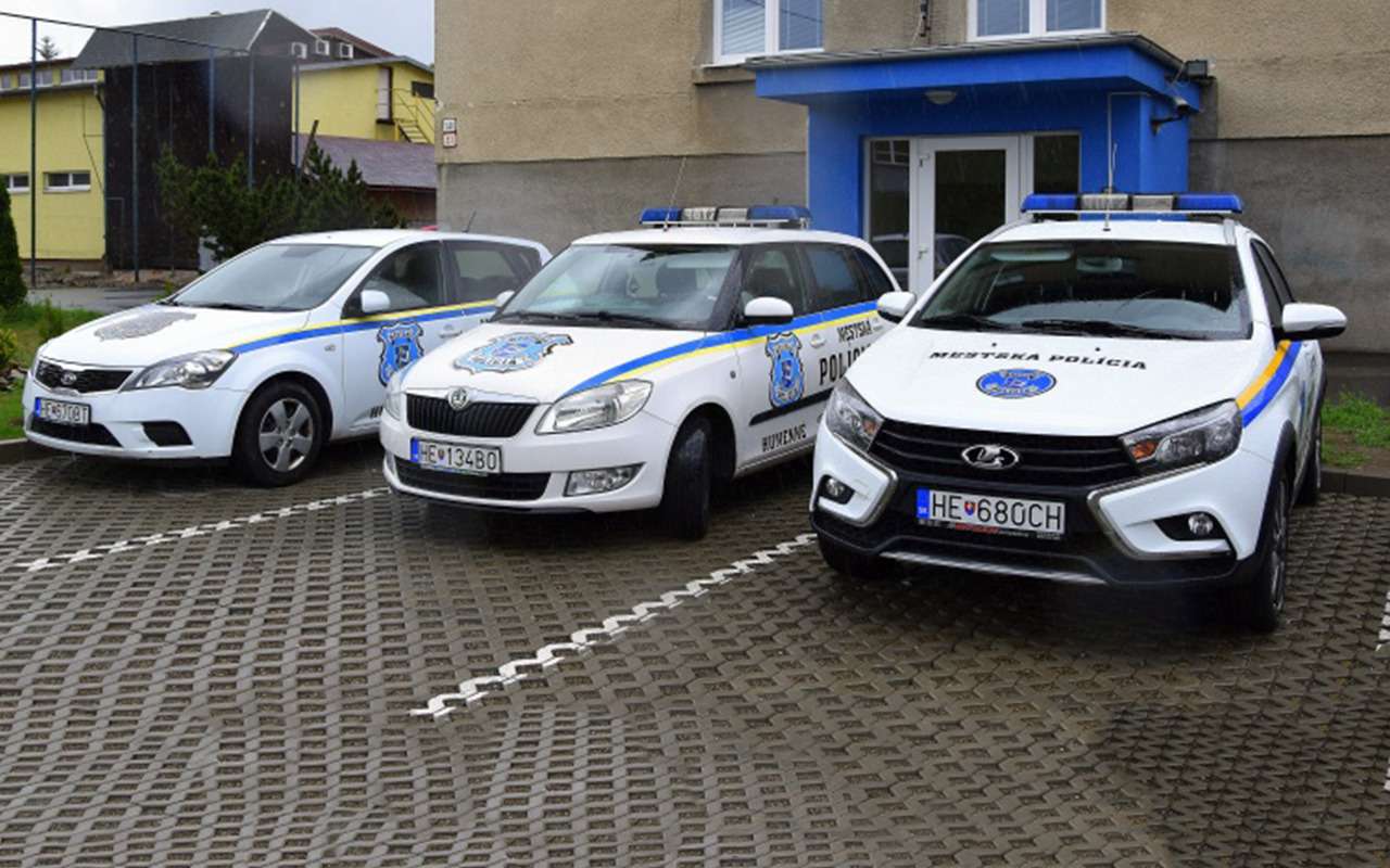 Полицейские Словакии приобрели Ладу Весту