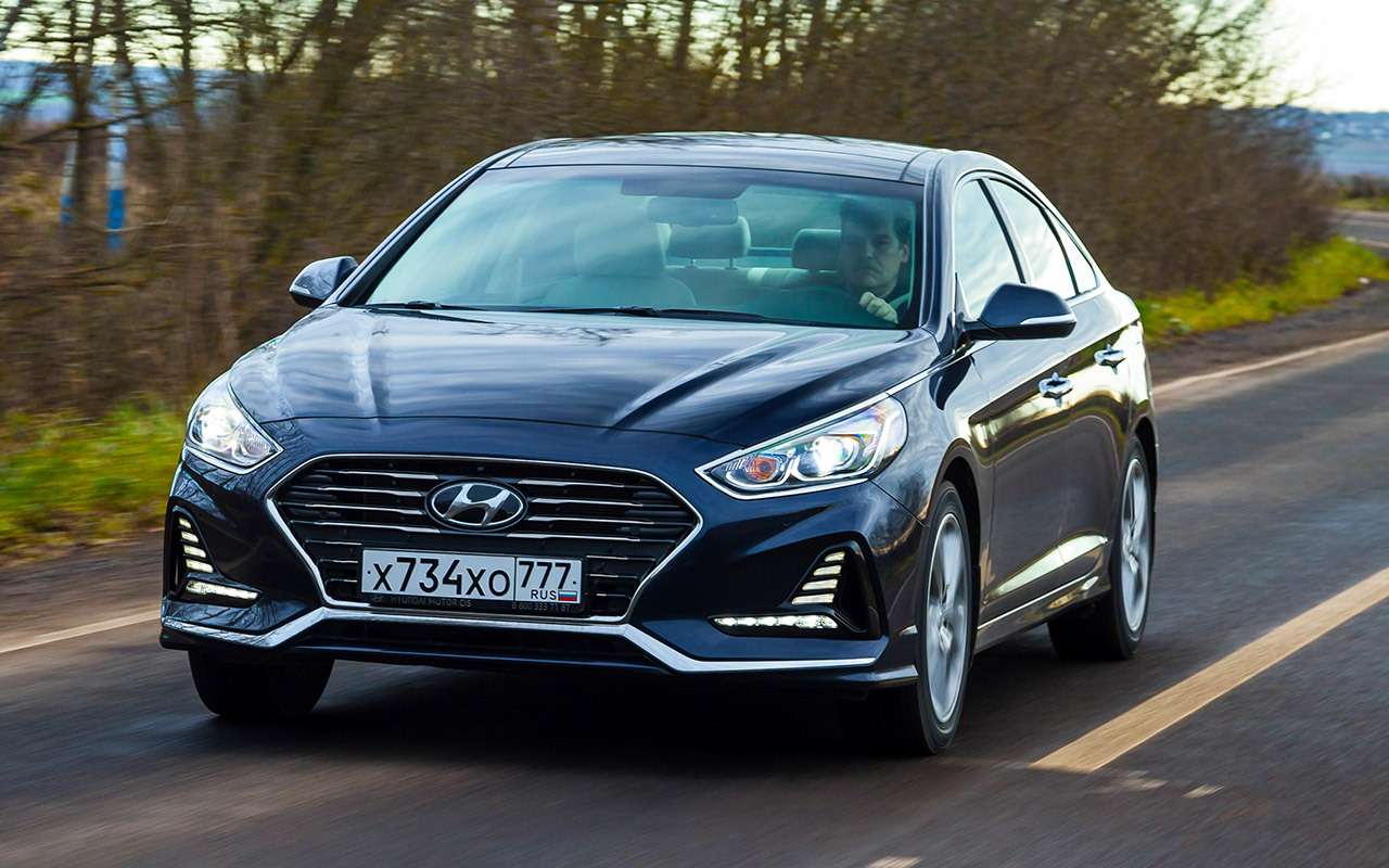 Hyundai Sonata против конкурентов — большой тест ЗР — фото 834928
