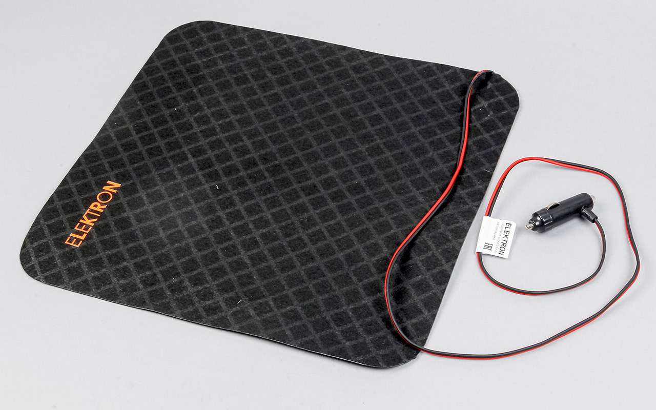 Scam or handy gadget?  Test heated mats in a car - photo 1388827