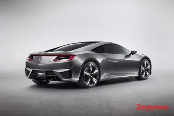 Acura NSX Concept side-rear view