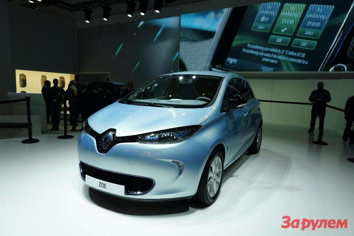 Renault ZOE - чистый электромобиль