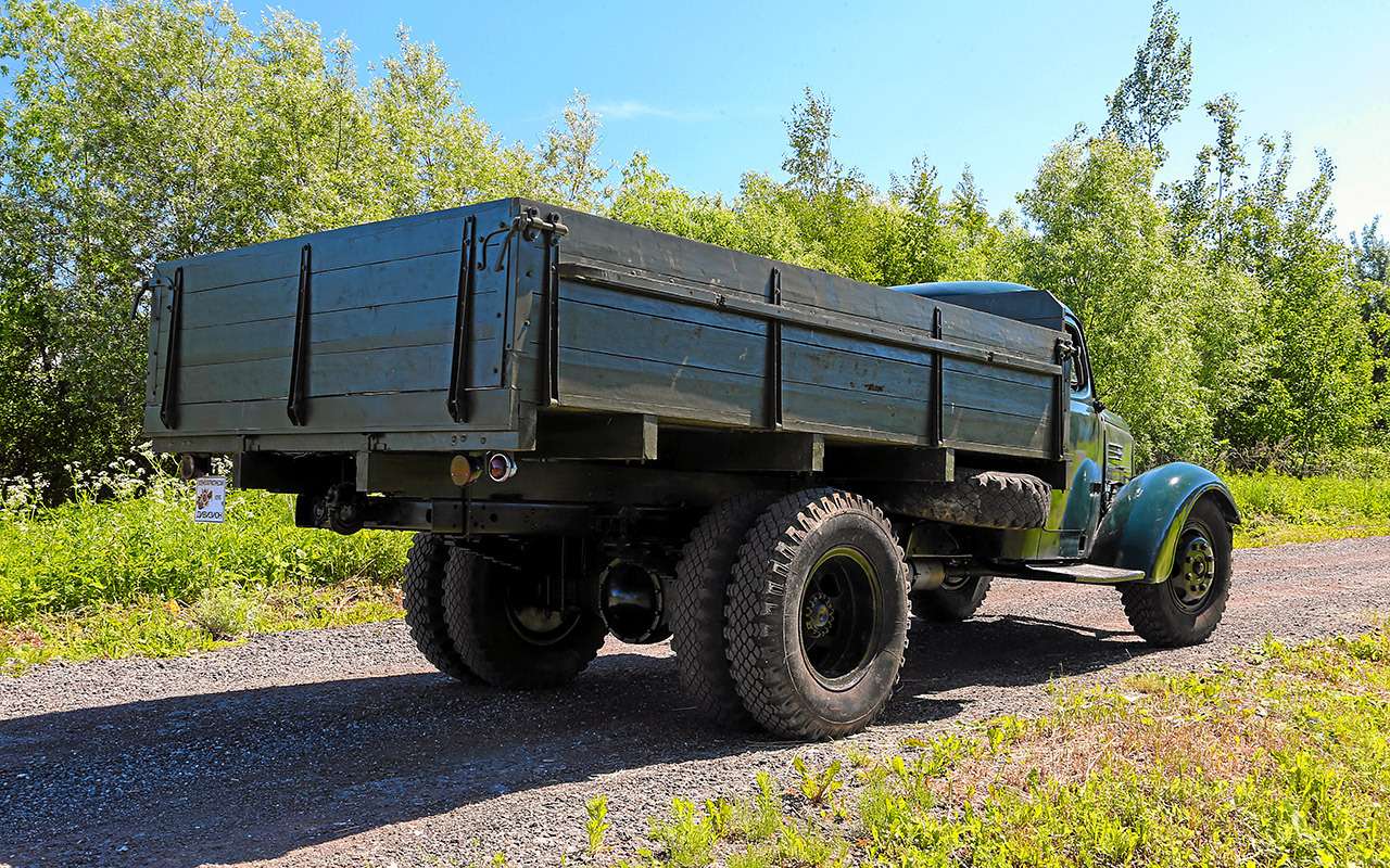 Заслуженный грузовик СССР — ретротест ЗИС-150 — фото 1150089
