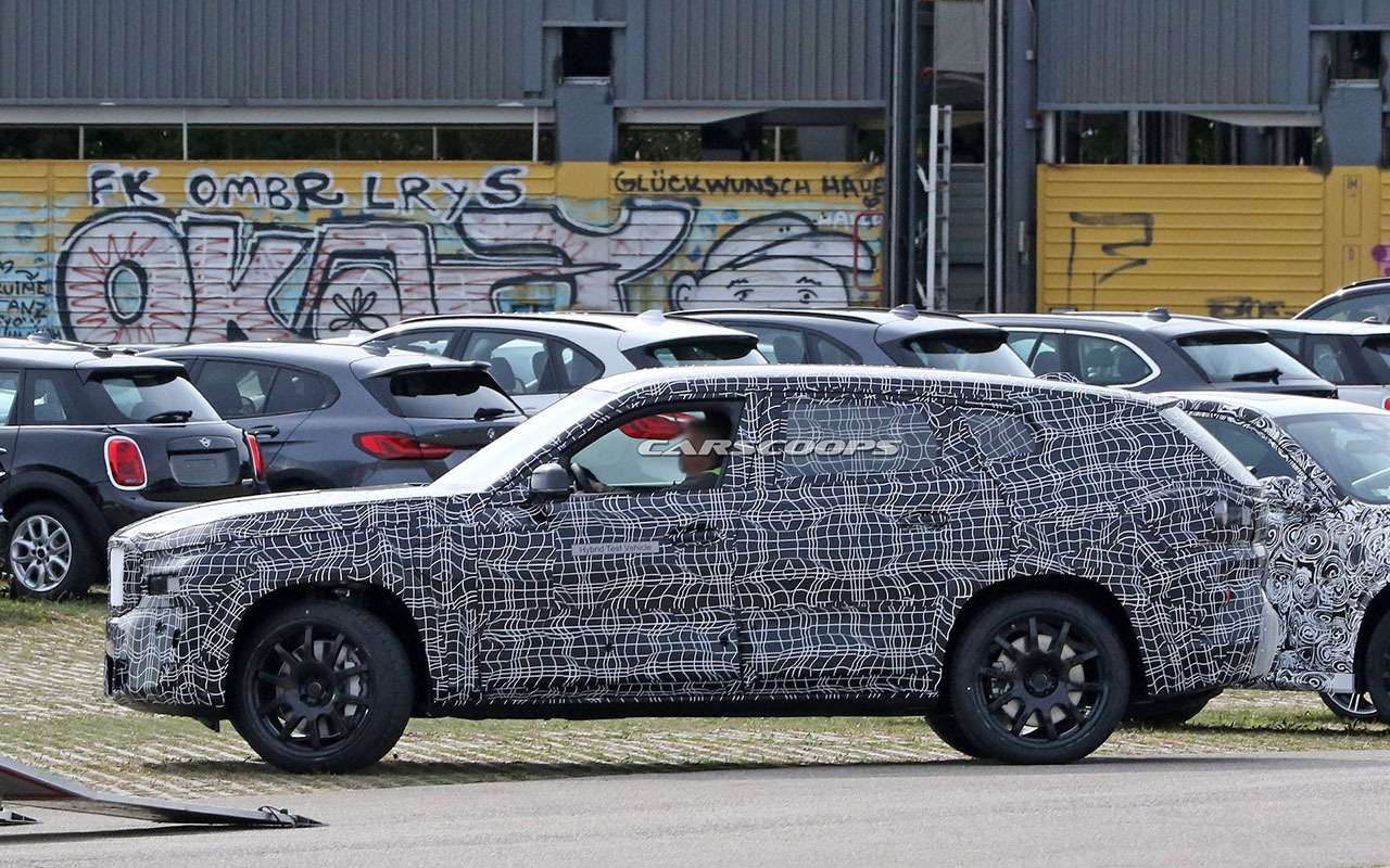 Новый BMW X8: первые кадры с испытаний — фото 1171695