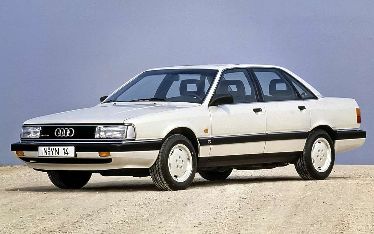 Audi 200 второго поколения с индексом С3 презентовали в 1983-м. Шесть лет спустя на конвейер встала бешеная версия «двухсотки», оснащенная 2,2-литровой рядной «турбопятеркой» мощностью 220 сил. Такой седан расправлялся с первой сотней за 6,5 секунды (здесь вы наверняка вспомните про родственный Audi V8, но фишка в том, что в разгоне до сотни он не быстрее), максимальная скорость составляла 245 км/ч. Согласитесь, подобные характеристики с трудом вяжутся с угловатым обликом и спорными пропорциями. Кстати, коэффициент аэродинамического сопротивления «двухсотки» составлял всего 0,30 и был рекордным в своем классе. Ровно до тех пор, пока его не улучшил наш следующий герой.