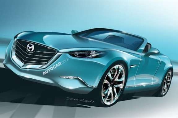 New Mazda MX-5 rendering by Autocar