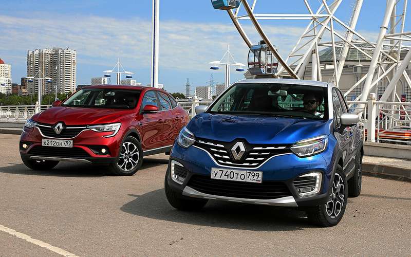 Renault Arkana и новый Kaptur: 5 главных отличий