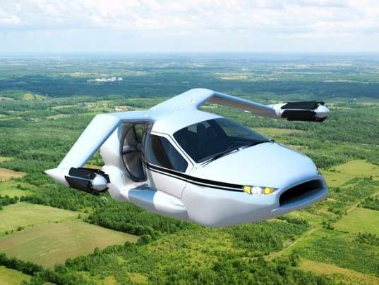Terrafugia разрабатывает автономный гибридный самолетомобиль