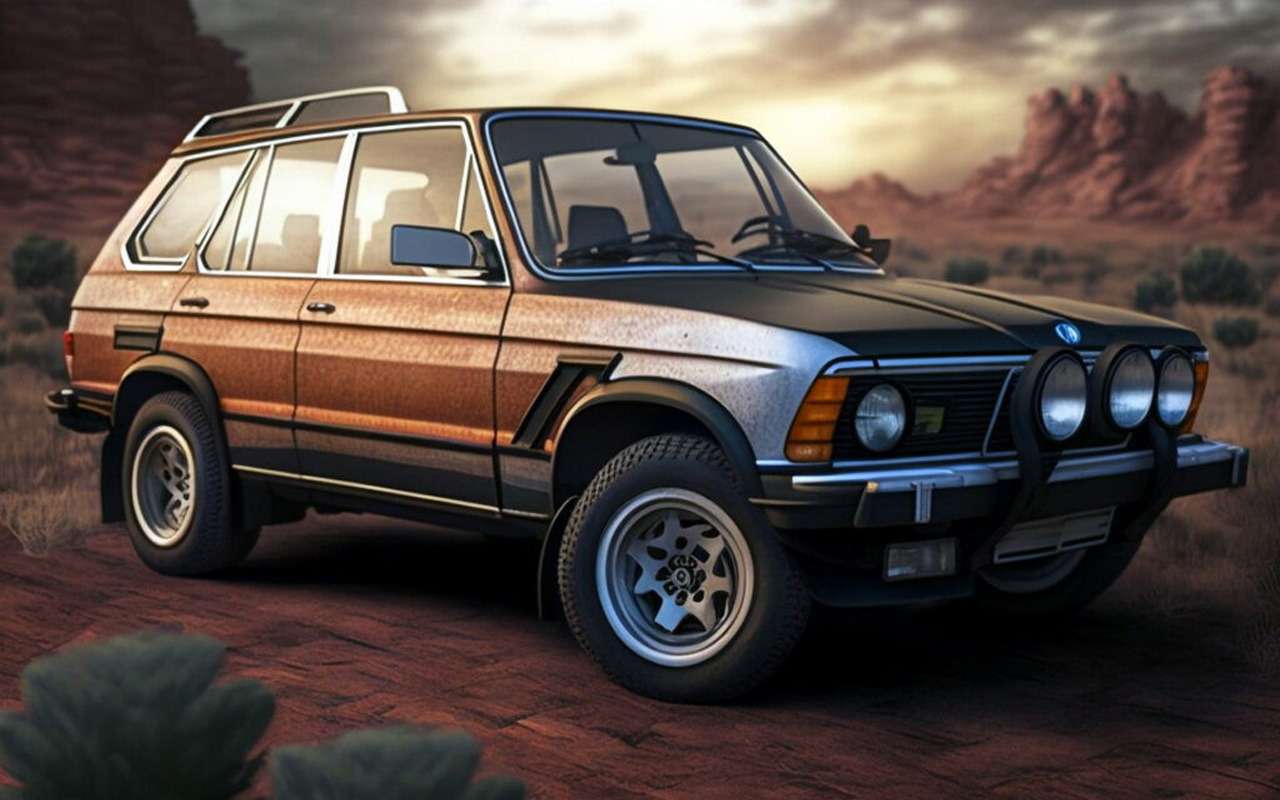 What would 1980s BMW crossovers look like?  Neural network version - photo 1384074
