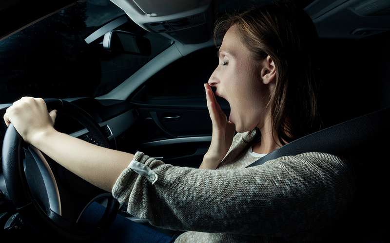 По вине сонных водителей происходит каждое десятое ДТП