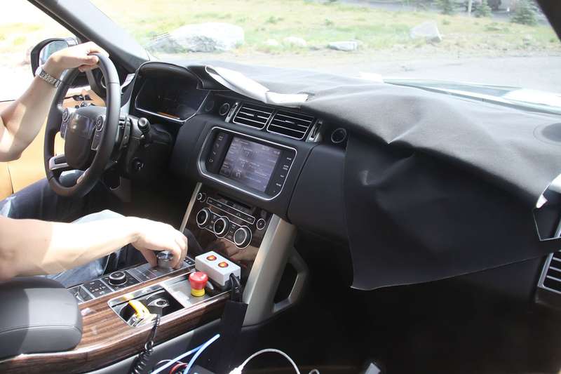 New Land Rover Range Rover interior