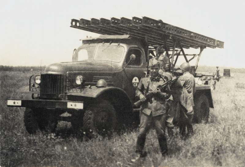  Установка БМ-13Н на шасси ЗиС-151 находилась на вооружении Советской Армии до 1980-х годов.
