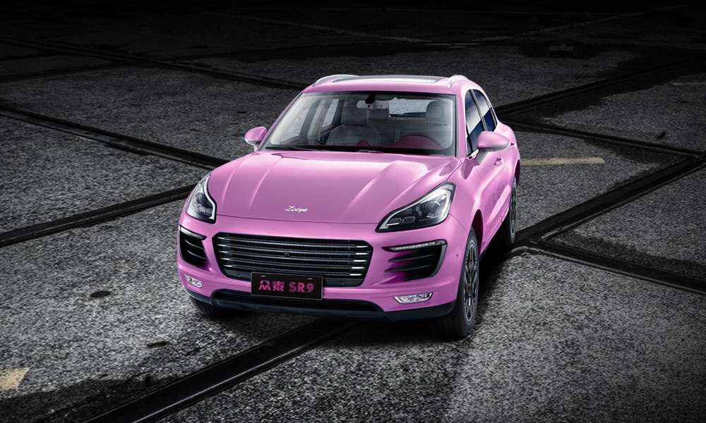 А теперь розовый: пиратский Porsche Macan принарядился для женщин — фото 730091