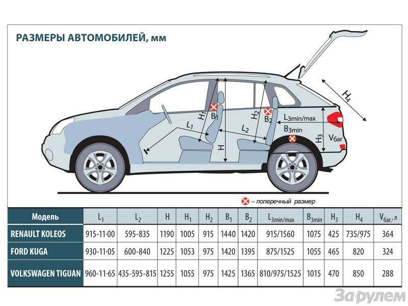 Тест Renault Koleos, Ford Kuga, Volkswagen Tiguan: Экспресс на Мышкин — фото 89399