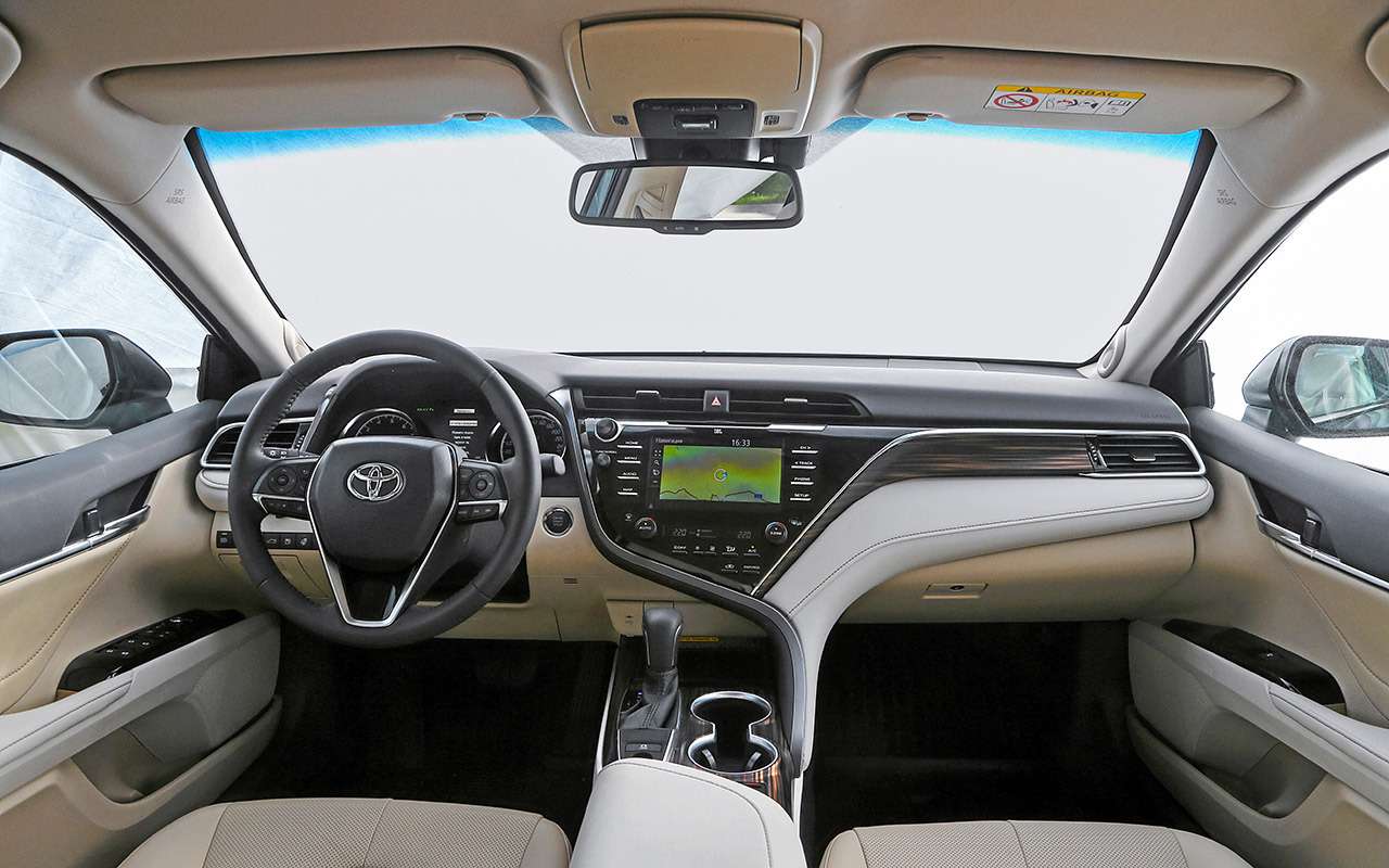 Toyota Camry против конкурентов — сравнительный тест — фото 882434