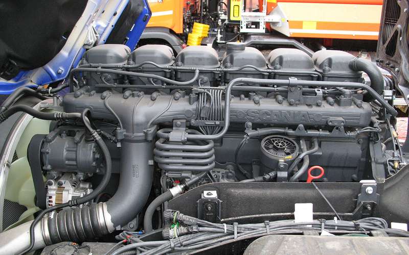 Основной двигатель для российских Scania – DC13 Евро-5, объемом 12,7 л