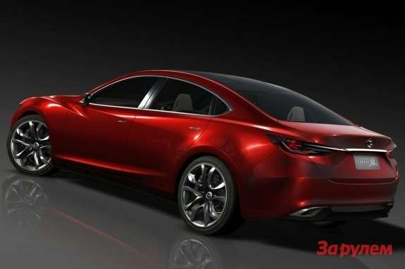 Mazda Takeri Concept side-rear view