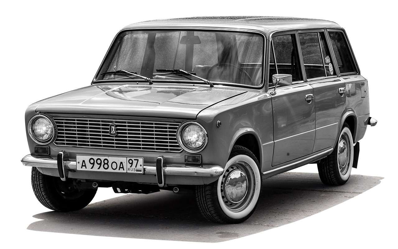 ВАЗ‑2102 Жигули выпускали с 1971 года. Автомобиль оснащали двигателем рабочим объемом 1,2 литра (64 л.с.) и 4-ступенчатой коробкой передач. Были и более мощные версии, в основном для экспорта: ВАЗ‑21021 (1,3 л, 69 л.с.) и ВАЗ‑21023 (1,5 л, 77 л.с.). До 1985 года выпустили 666 989 авто­мобилей.
