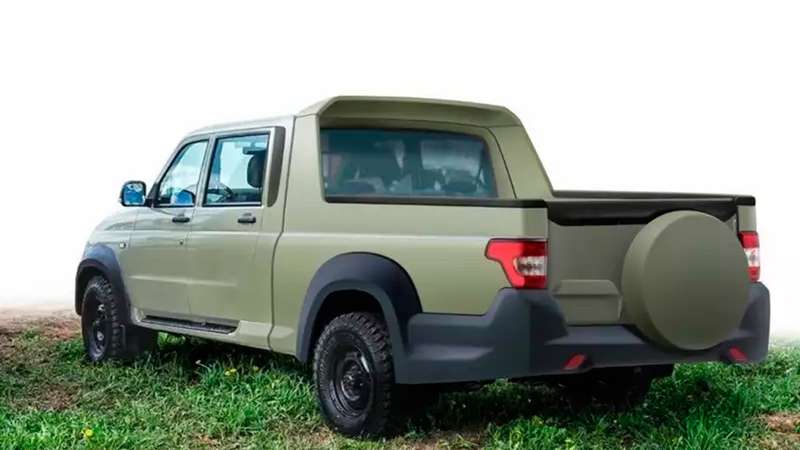 Universal van based on UAZ Profi - convertible is ready