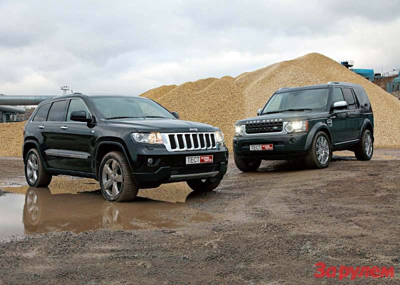 Jeep Grand Cherokee против Land Rover Discovery 4 — журнал
