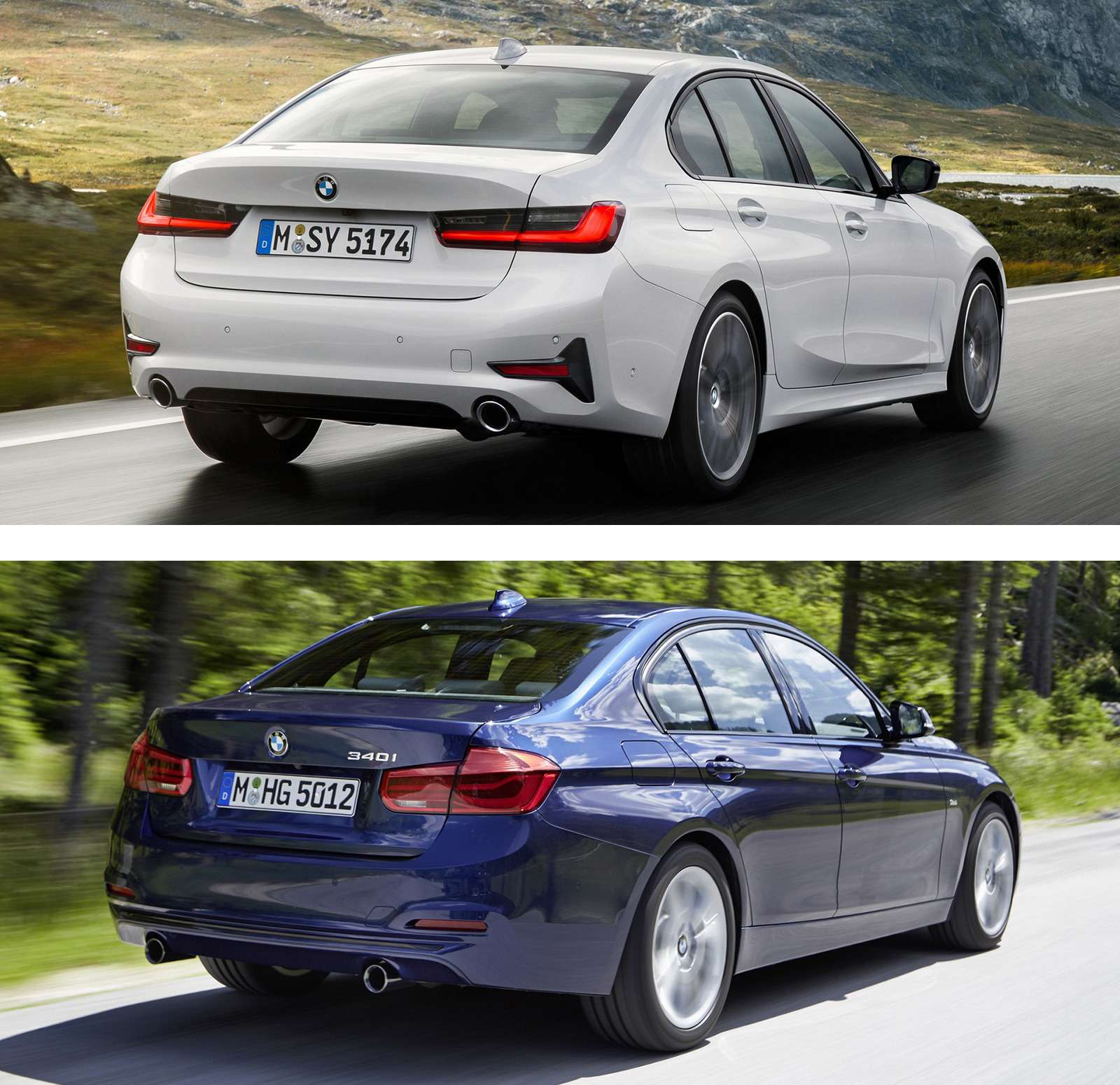 Новая BMW 3-й серии против старой: какая красивее? — фото 912576
