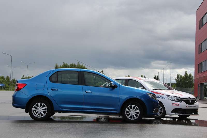 Renault Logan — пробы на роль забияки