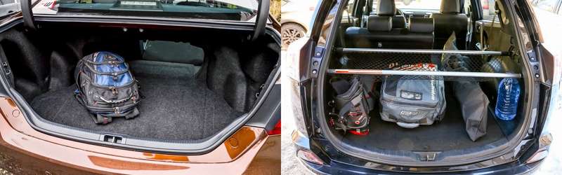 Toyota RAV4 или Camry: для дома, для семьи