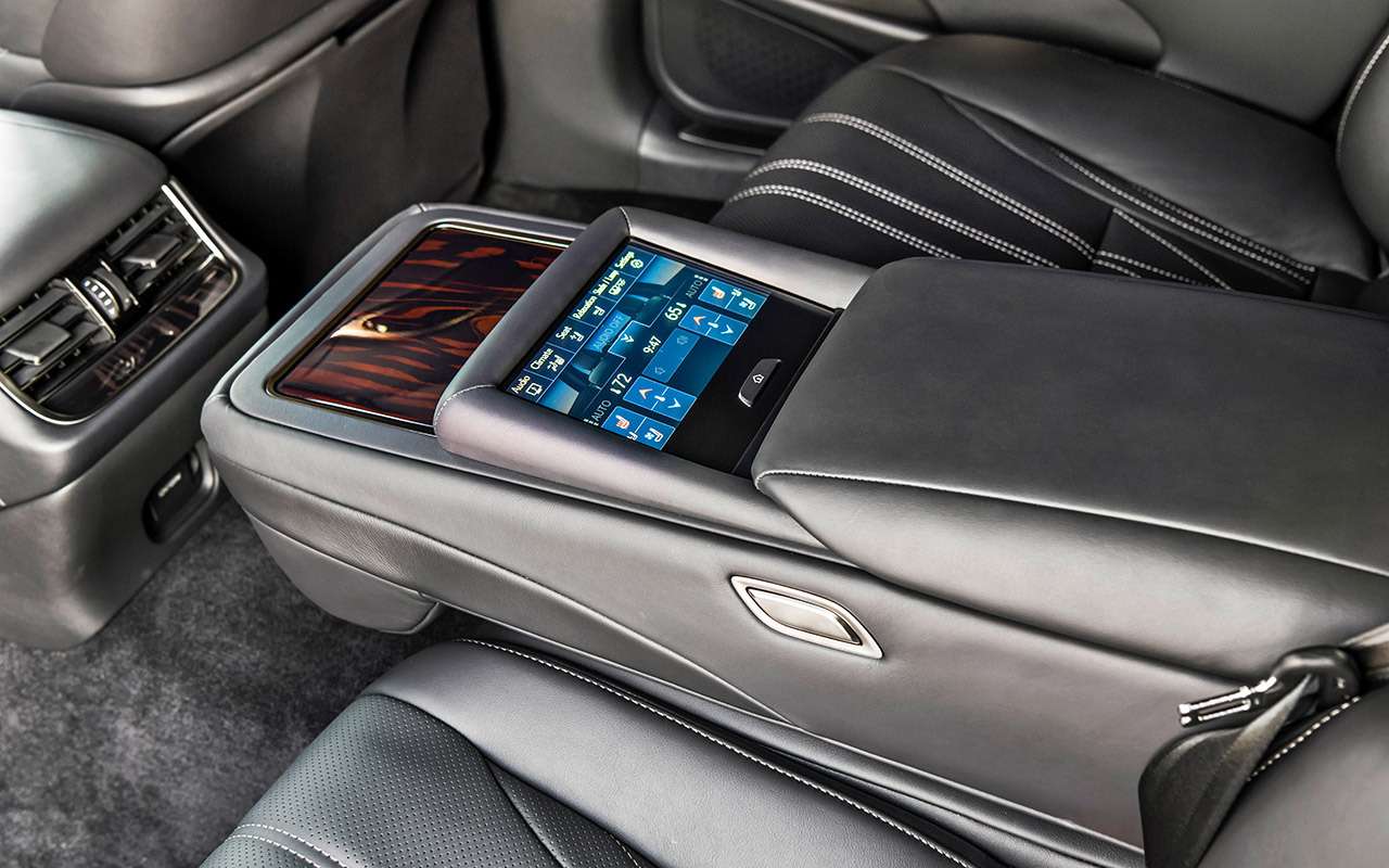 Новый Lexus LS — тест-драйв ЗР — фото 812437