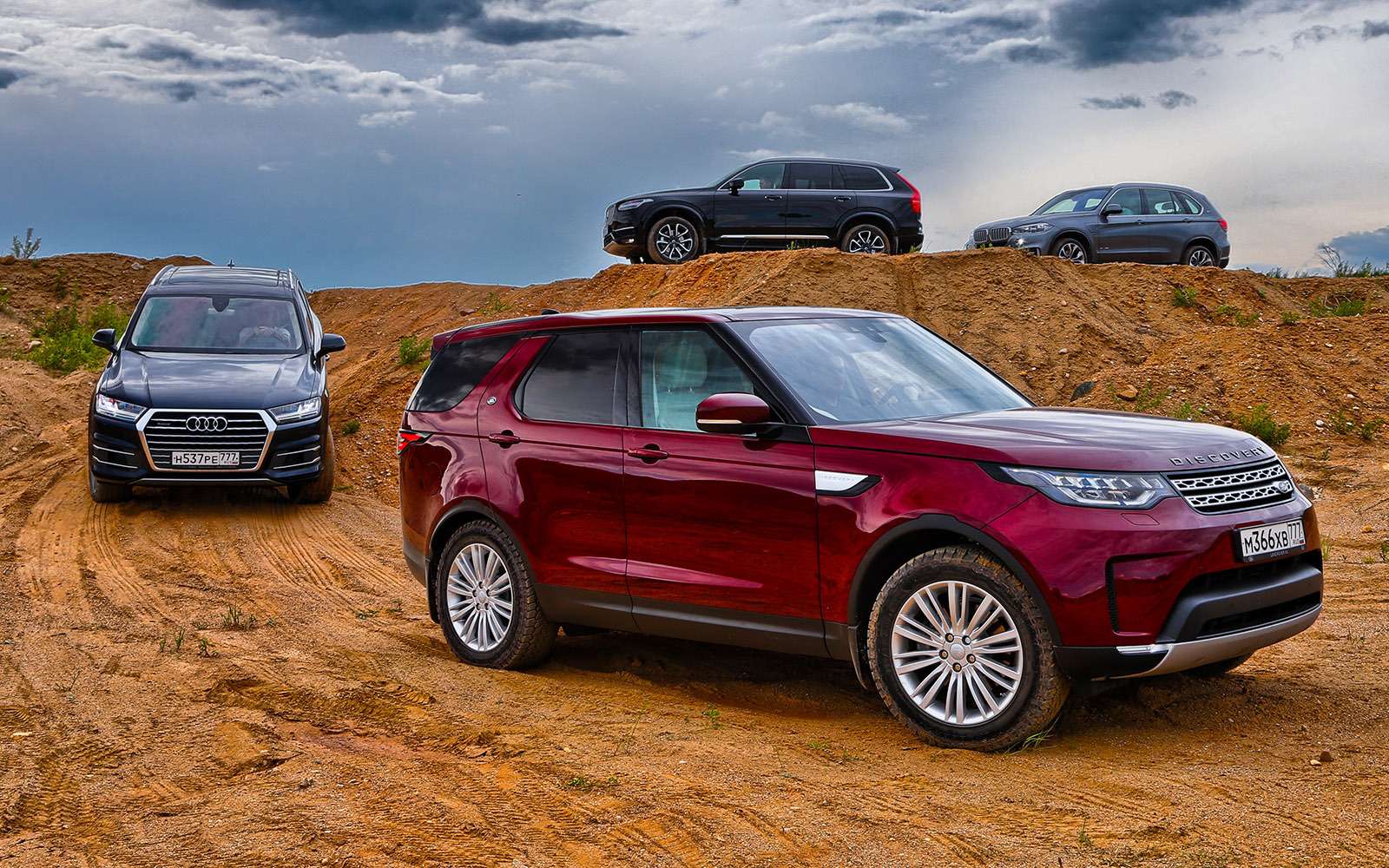 Новый Land Rover Discovery против конкурентов — тест ЗР — фото 784654
