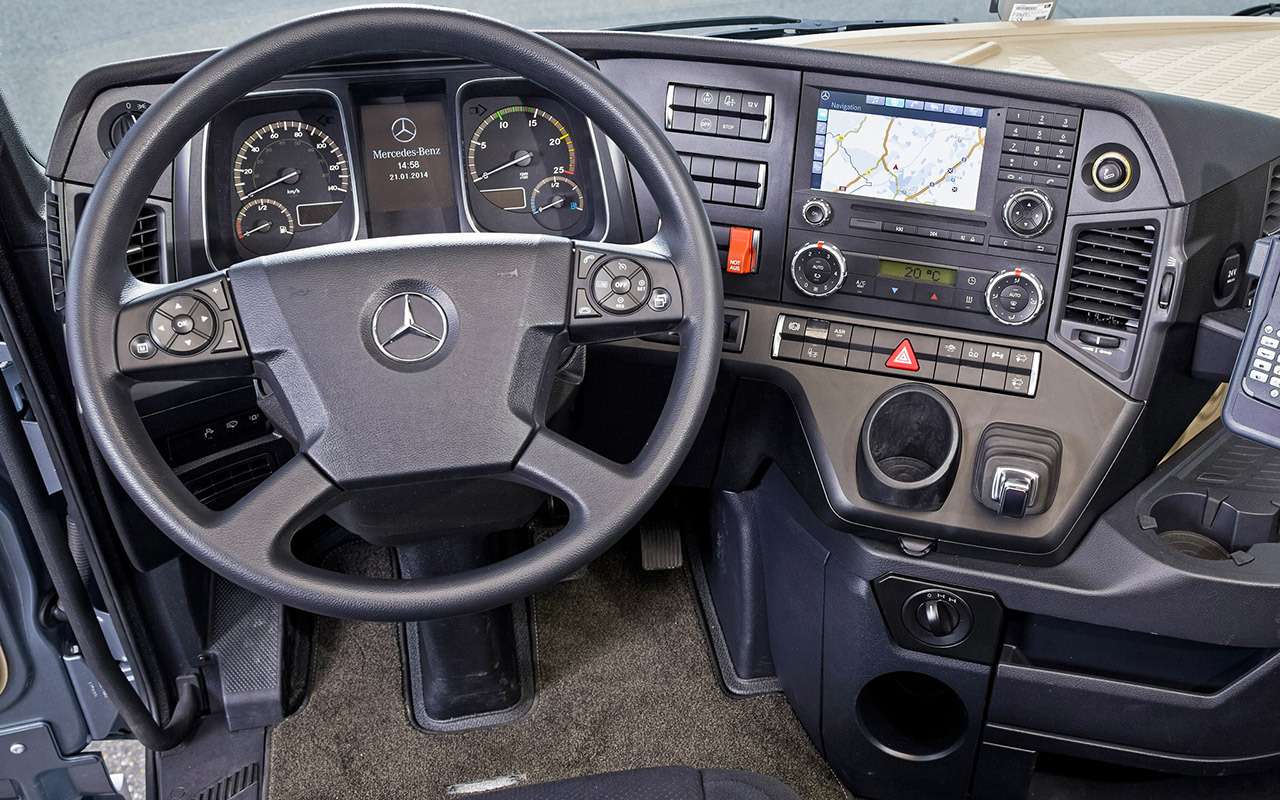 Mercedes-Benz Actros и Arocs MP4: комплектация для России — фото 931090