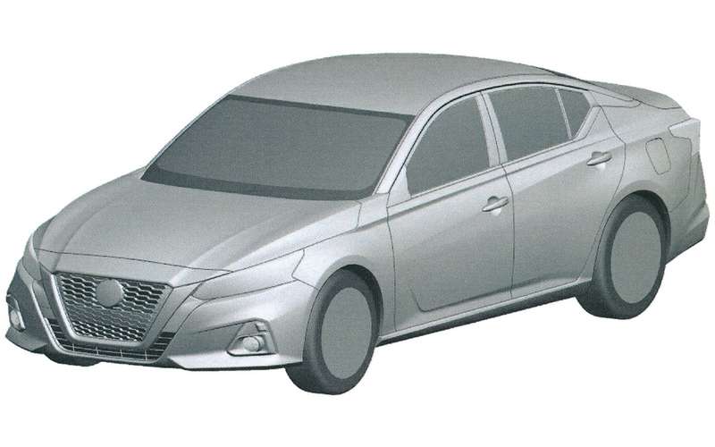 Nissan запатентовал в России новую Teana