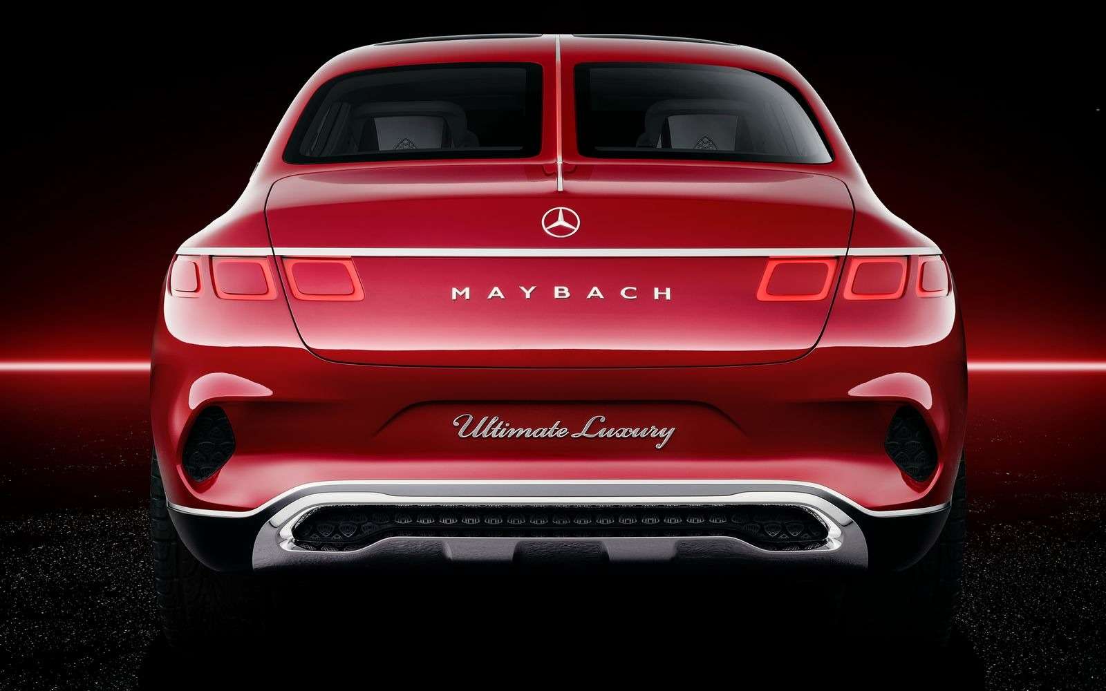 Кросс-седан Mercedes-Maybach Ultimate Luxury: золото, чайник, электричество — фото 865359