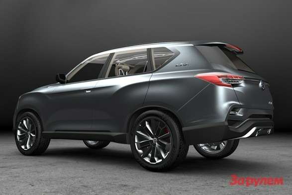 SsangYong LIV 1 Concept side rear view